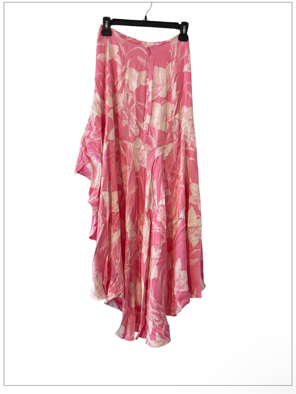 Free people sz 0 Pink Floral Lace-Up Back top and skirt - Picture 6 of 8